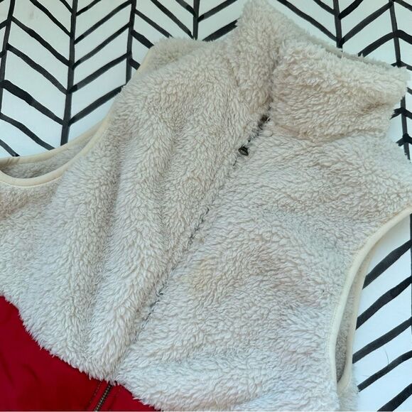 Iowa State Size S Sherpa Colorblock Vest - Picture 1 of 5